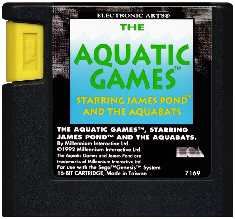 The Aquatic Games Starring James Pond and The Aquabats cart