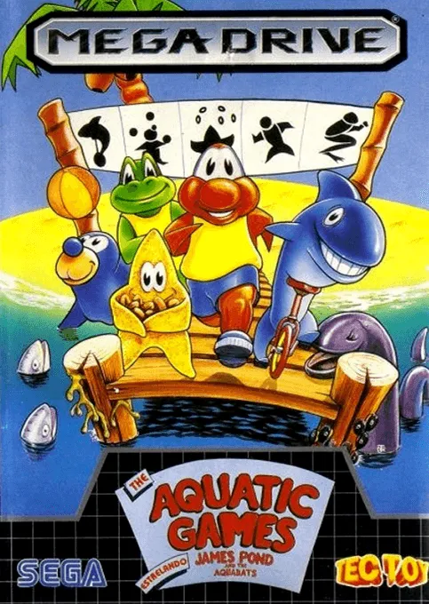 The Aquatic Games Starring James Pond and The Aquabats box art