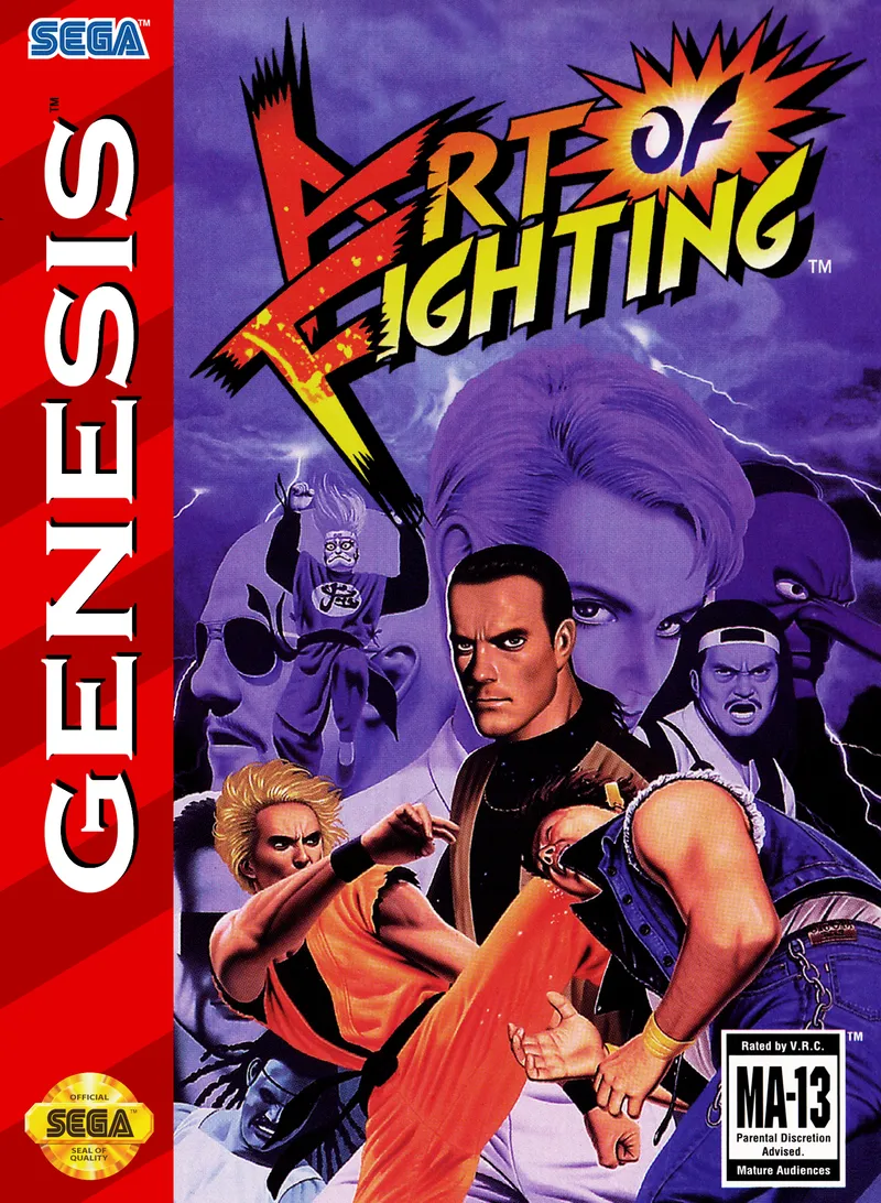Art of Fighting box art