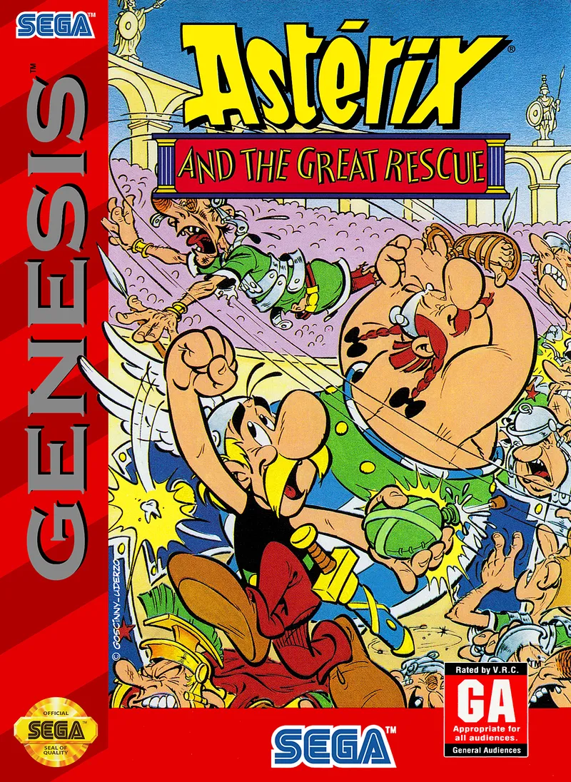 Astérix and the Great Rescue box art