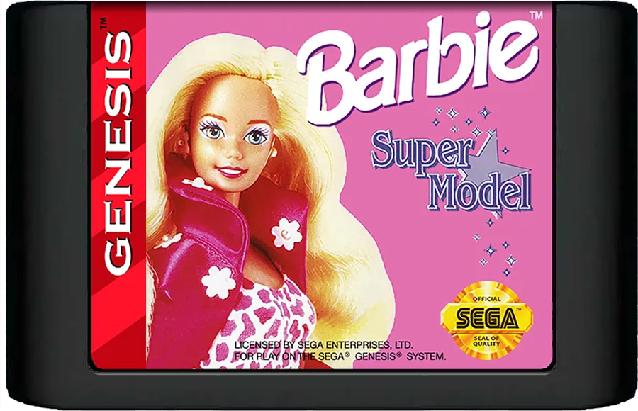 Barbie: Super Model cart