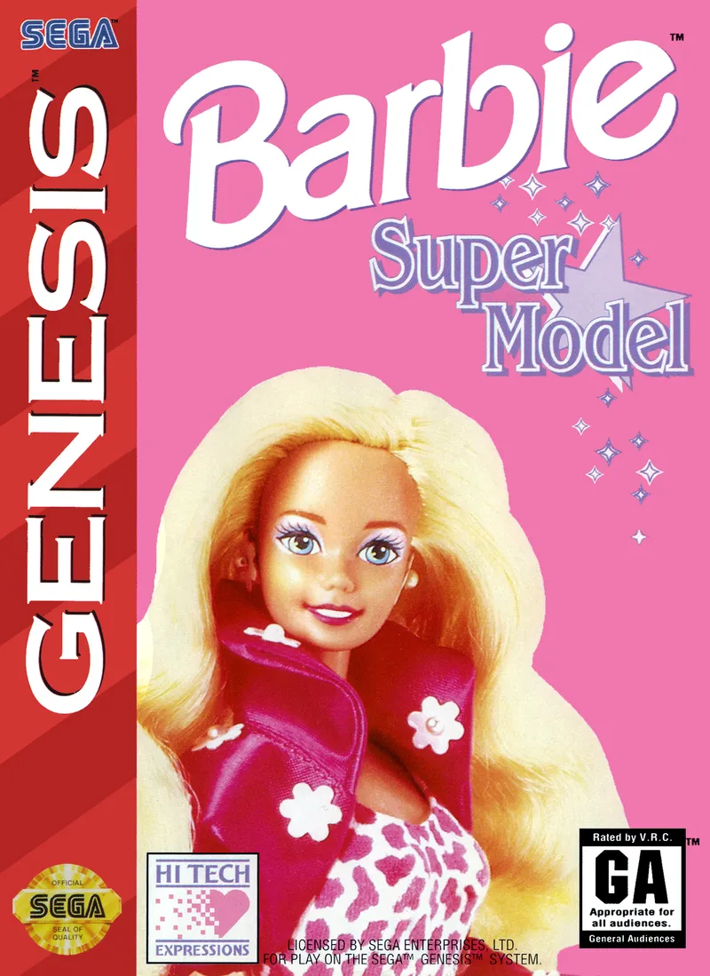 Barbie: Super Model box art