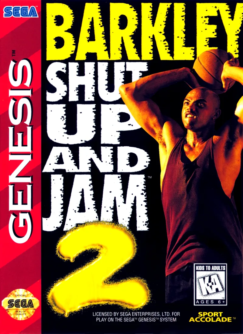 Barkley: Shut Up and Jam! 2 box art