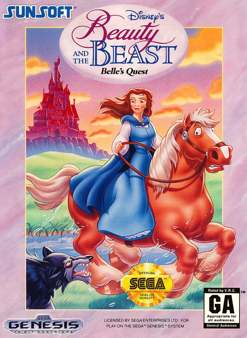 Beauty & The Beast: Belle's Quest box art