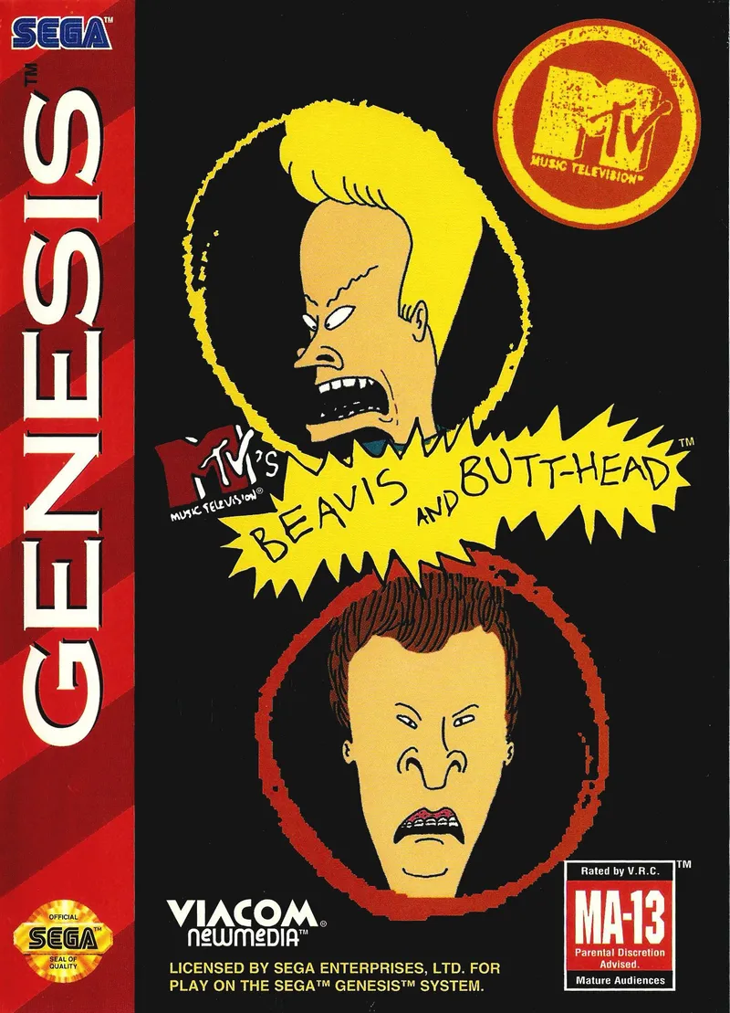 Beavis and Butt-head box art