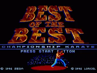 Best of the Best: Championship Karate screenshot
