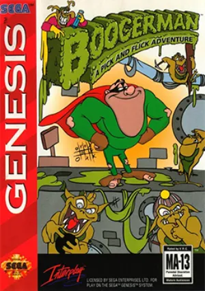 Boogerman: A Pick and Flick Adventure box art
