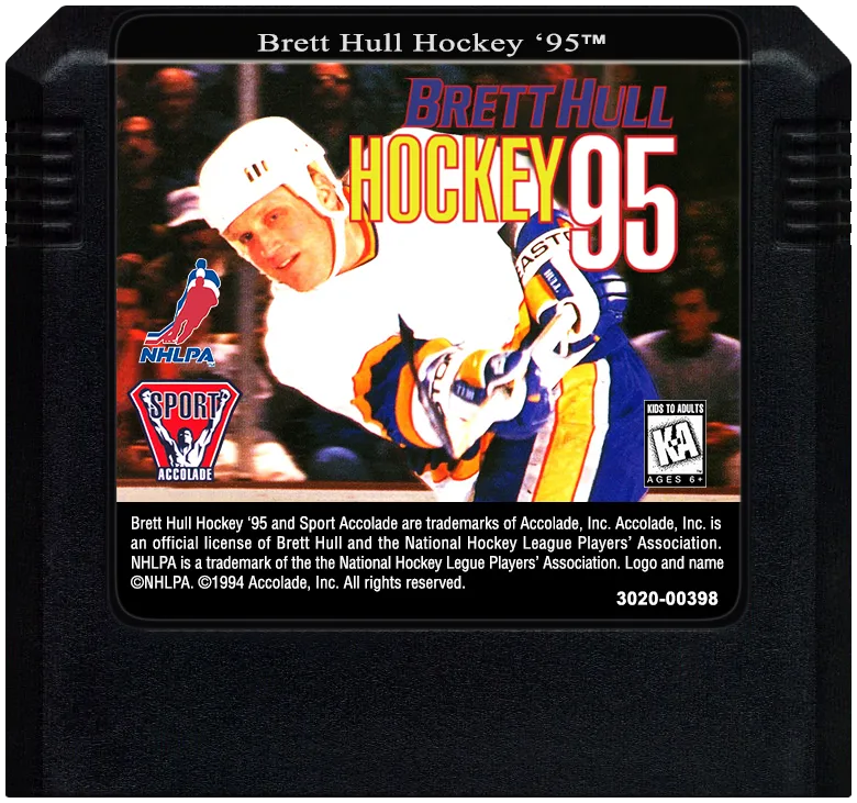 Brett Hull Hockey 95 cart