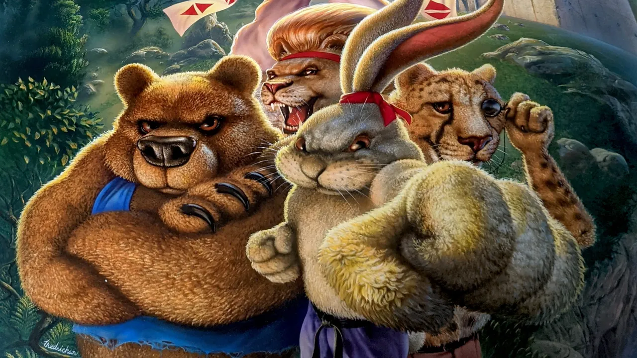Backdrop artwork for Brutal: Paws of Fury