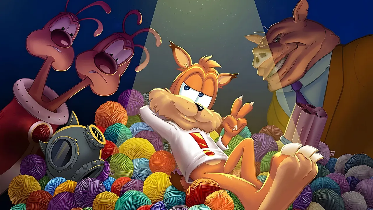 Backdrop artwork for Bubsy II