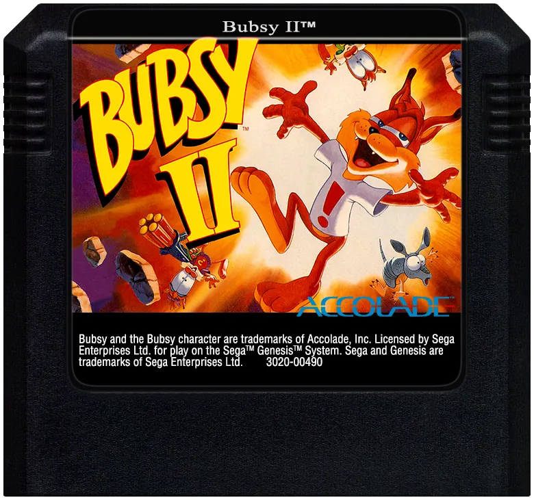 Bubsy II cart