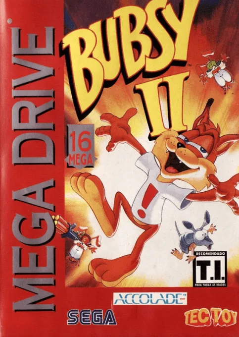Bubsy II box art