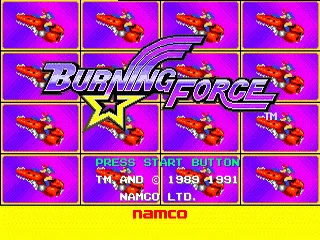 Burning Force screenshot