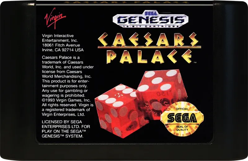 Caesars Palace cart