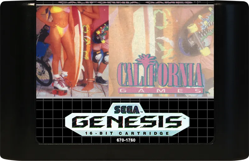California Games cart