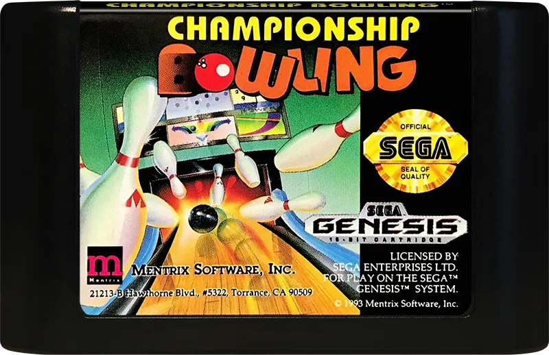 Championship Bowling cart