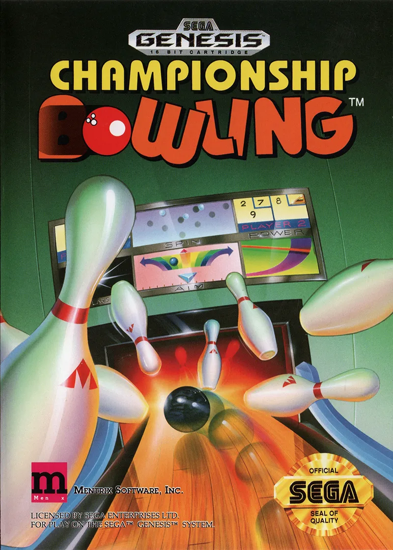 Championship Bowling box art