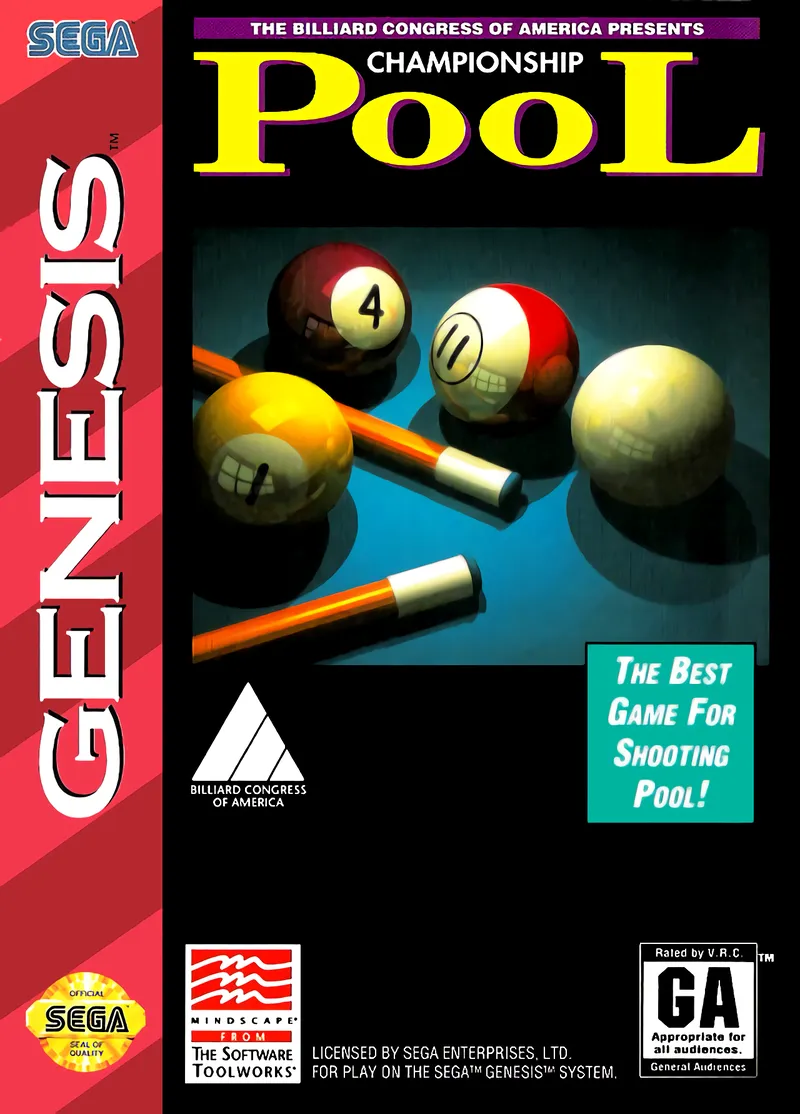 Championship Pool box art