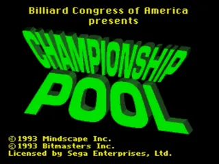 Championship Pool screenshot