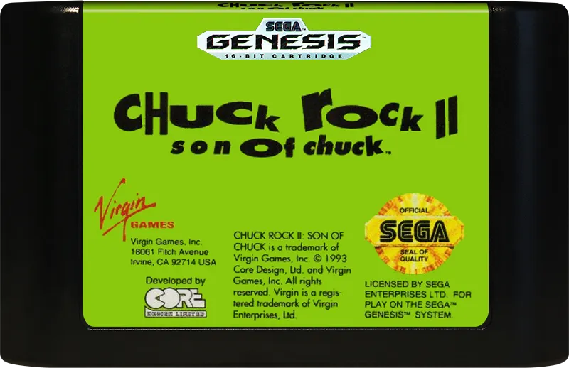 Chuck Rock II: Son of Chuck cart