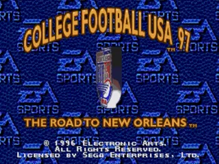College Football USA 97 screenshot