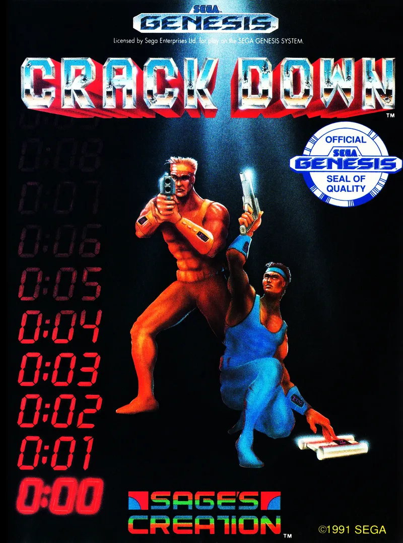 Crack Down box art