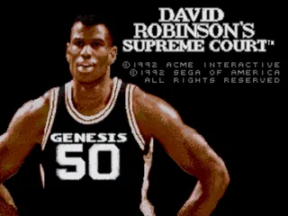 David Robinson's Supreme Court screenshot