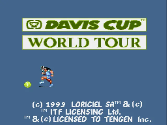 Davis Cup Tennis screenshot