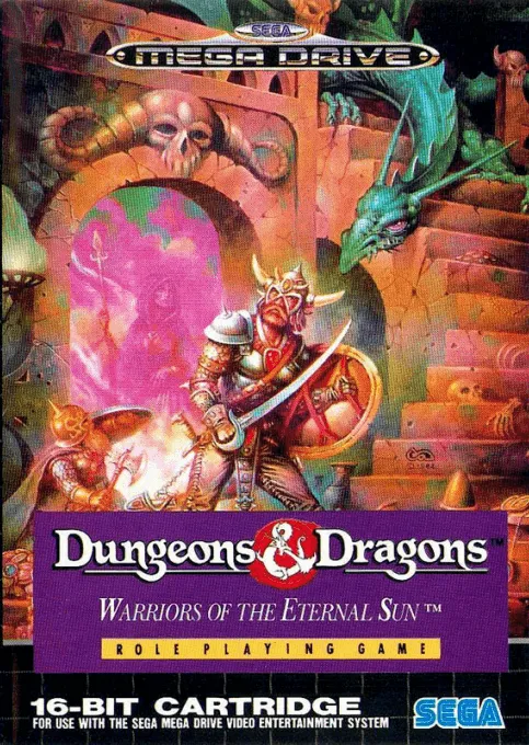 Dungeons & Dragons: Warriors of the Eternal Sun box art