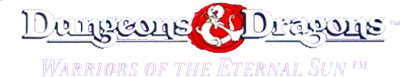 Dungeons & Dragons: Warriors of the Eternal Sun logo