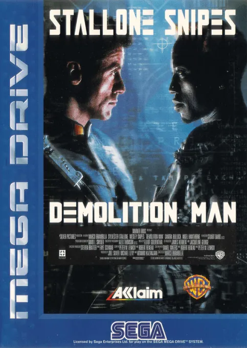 Demolition Man box art