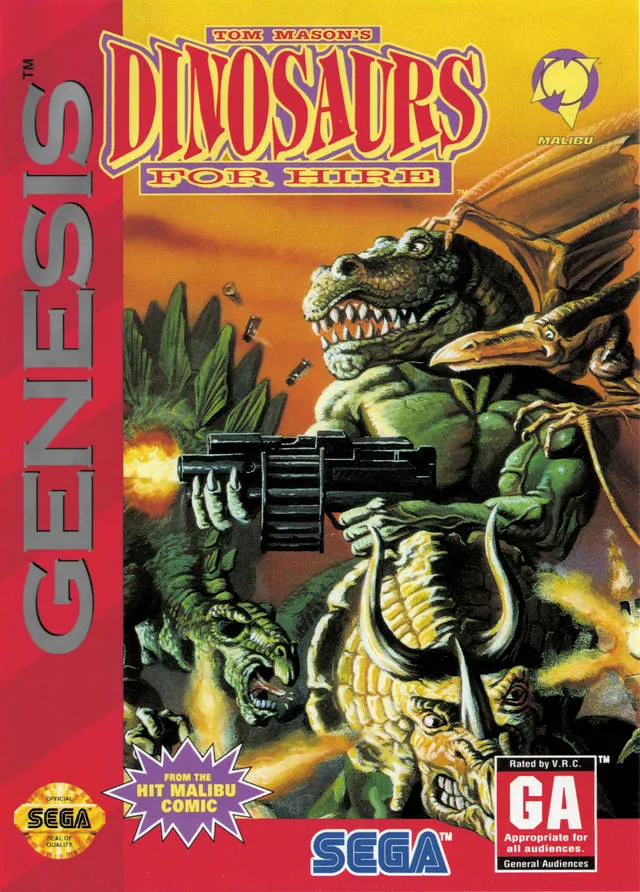 Dinosaurs for Hire box art