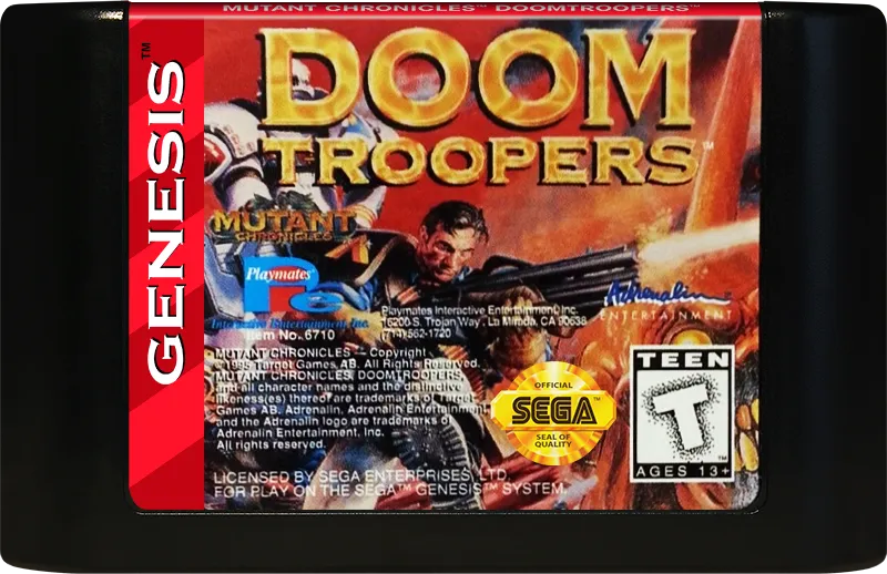 Doom Troopers cart
