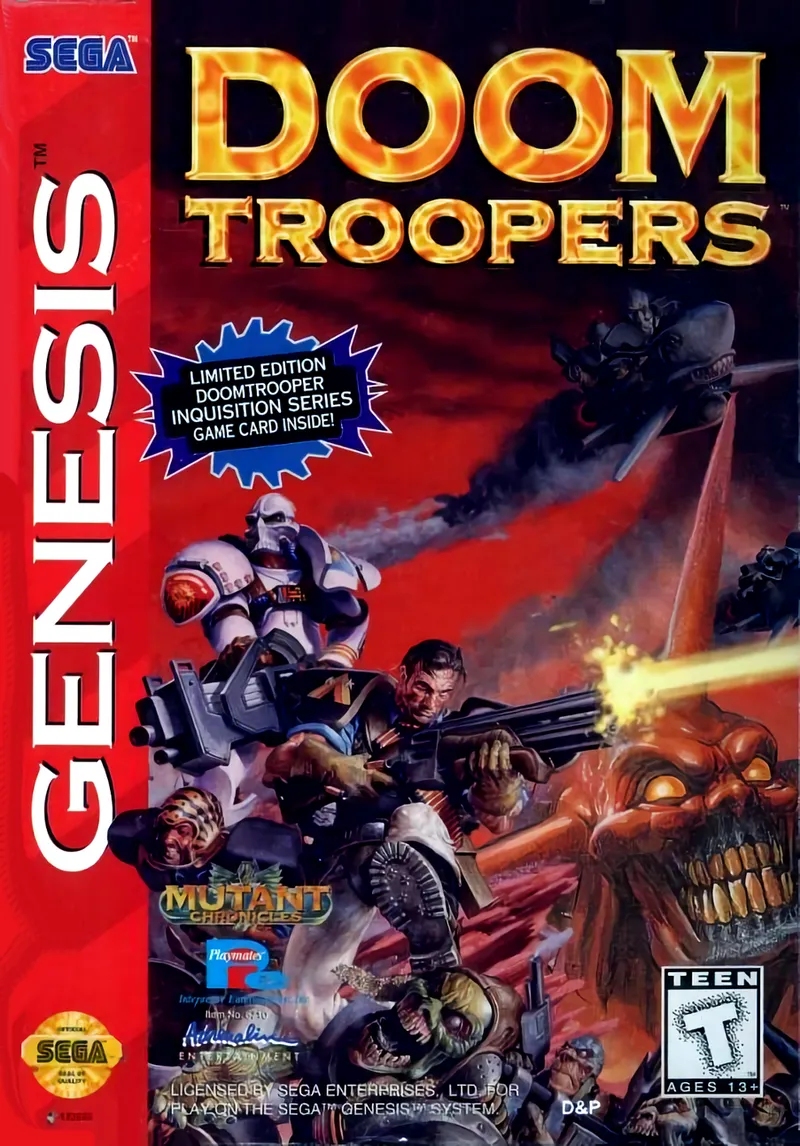 Doom Troopers box art