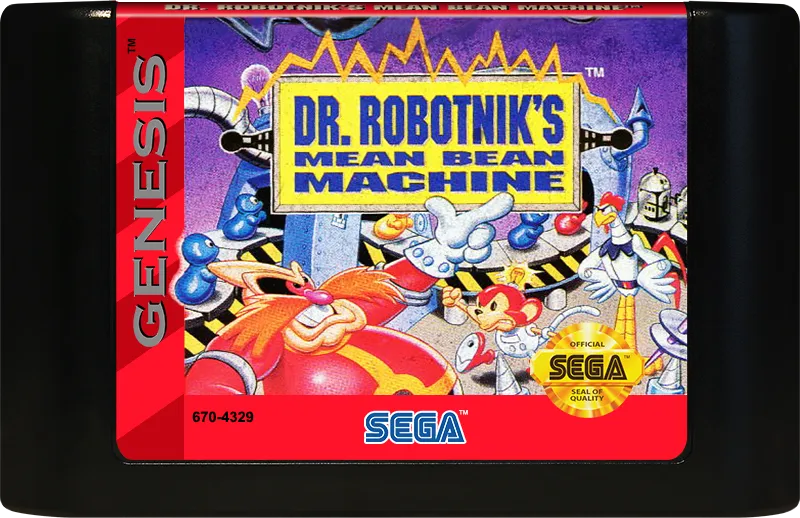 Dr. Robotnik's Mean Bean Machine cart