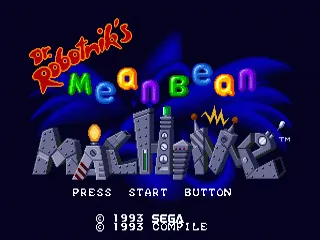 Dr. Robotnik's Mean Bean Machine screenshot