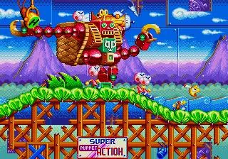 Dynamite Headdy screenshot