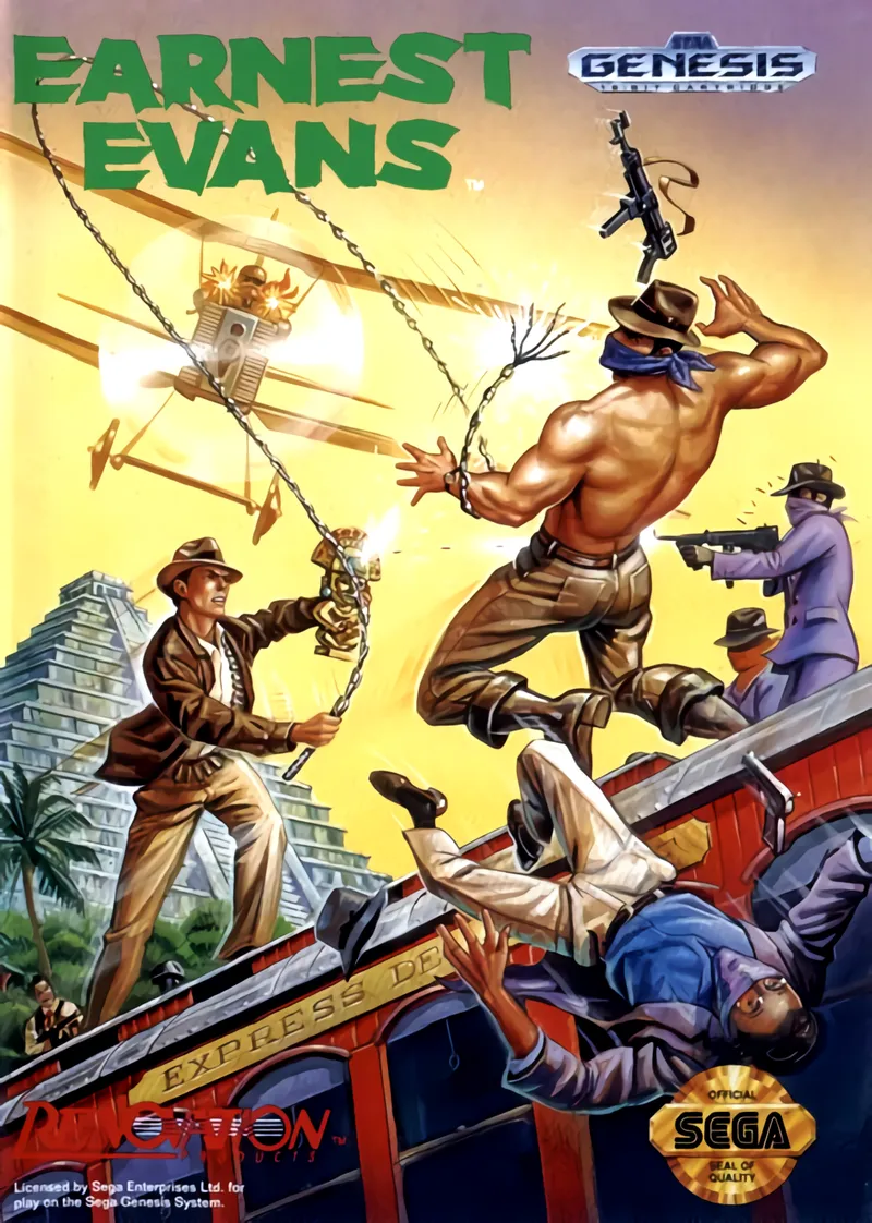 Earnest Evans box art