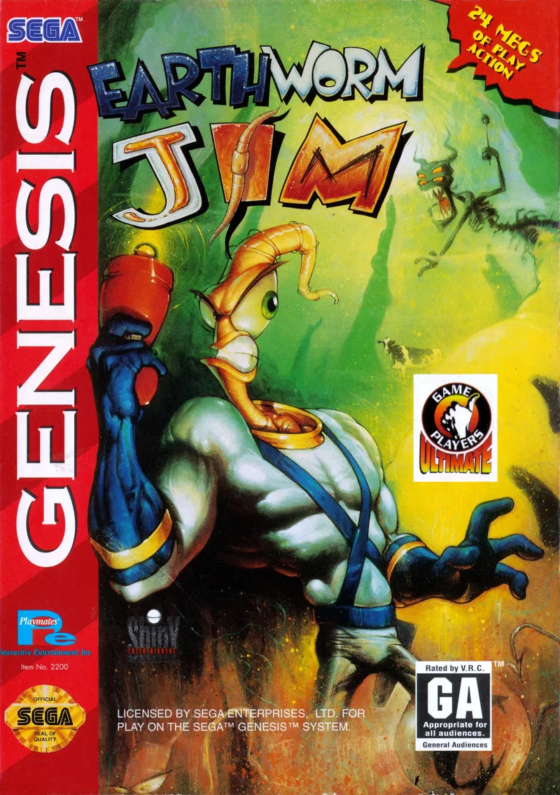 Earthworm Jim box art