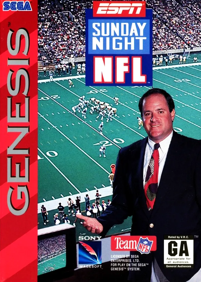 ESPN Sunday Night NFL box art