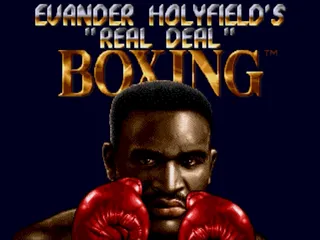 Evander Holyfield's "Real Deal" Boxing screenshot