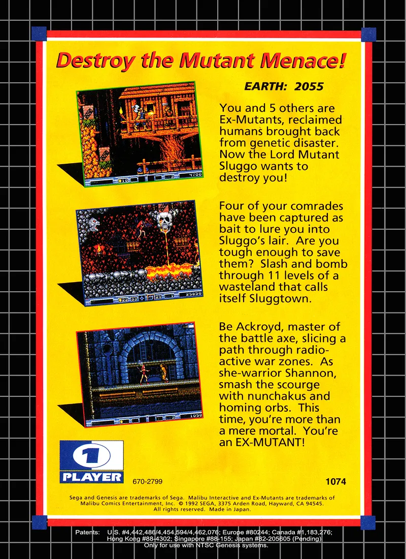 Ex-Mutants box back