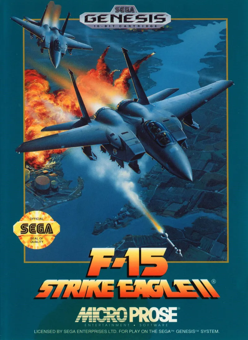 F-15 Strike Eagle II box art