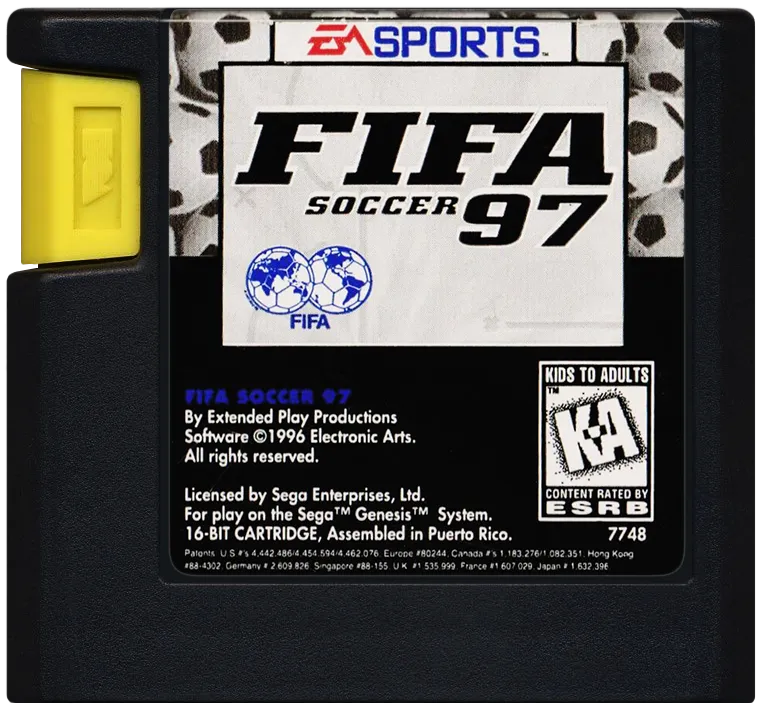 FIFA Soccer 97 cart