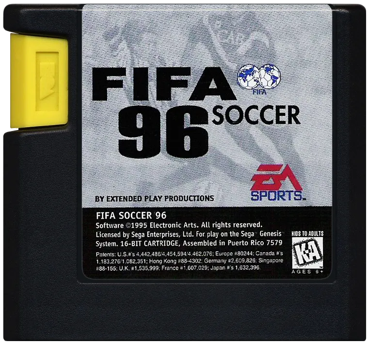 FIFA Soccer 96 cart