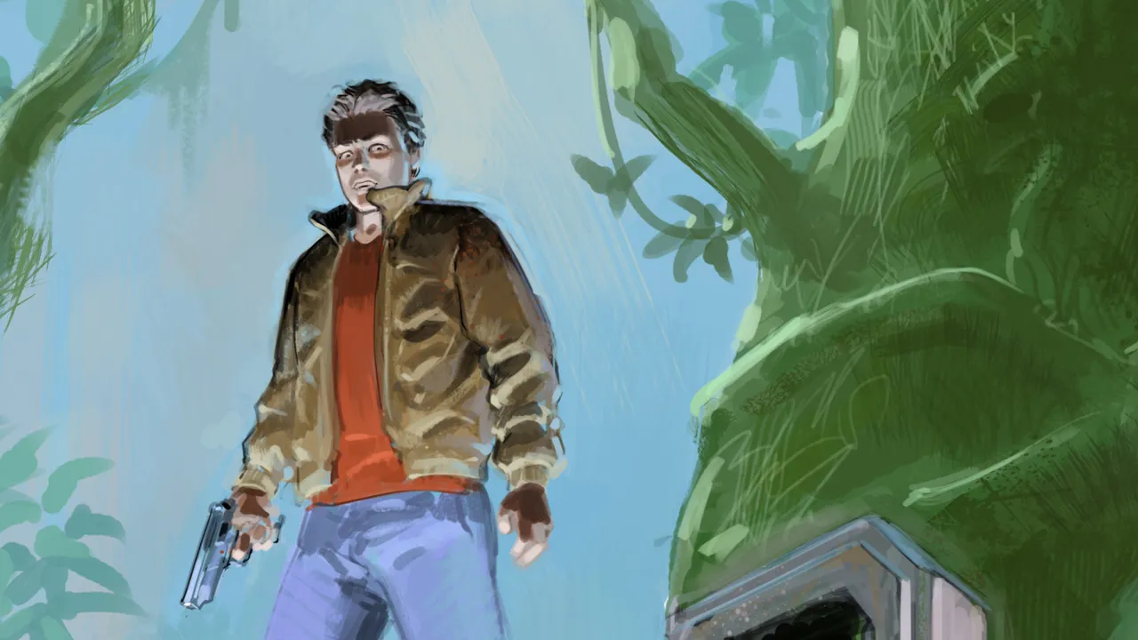 Backdrop artwork for Flashback: The Quest for Identity