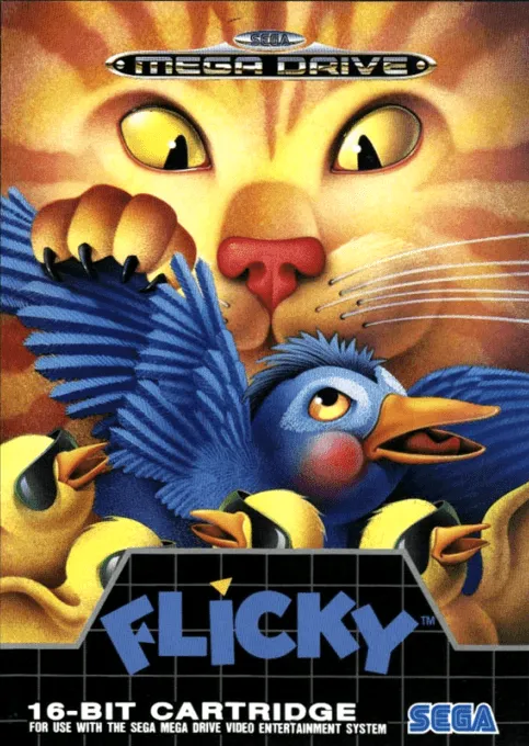 Flicky box art