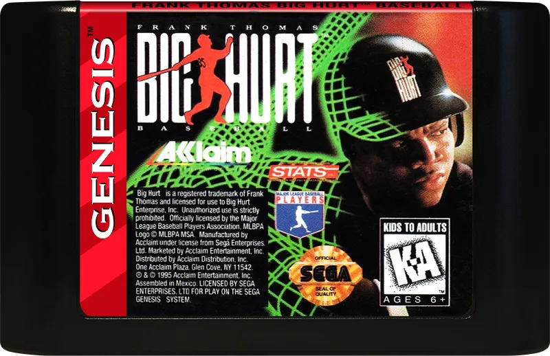 Frank Thomas Big Hurt Baseball cart