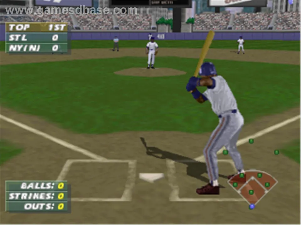 Frank Thomas Big Hurt Baseball screenshot