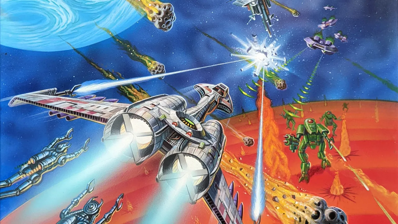 Backdrop artwork for Galaxy Force II